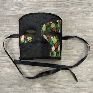 Masquerade Mask Mens Knight Halloween Carnival Renaissance Mardi Gras Costume